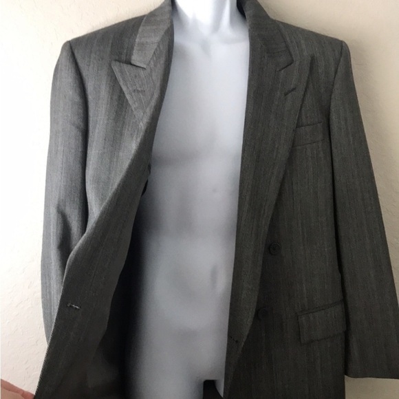 Lubiam Men's Wool Sport Coat LUOMO Made in Italy US Size 40 R - Picture 1 of 10